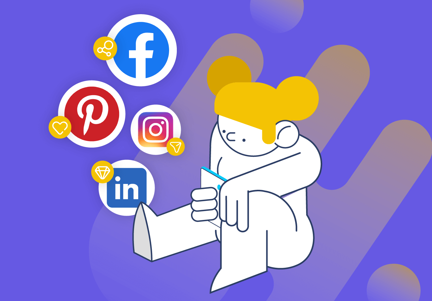 Las redes sociales son fáciles de usar